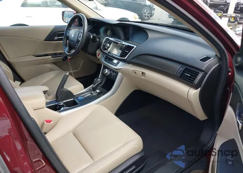 2014 Honda Accord Hybrid Touring from USA, damaged, VIN 1HGCR6F77EA008447